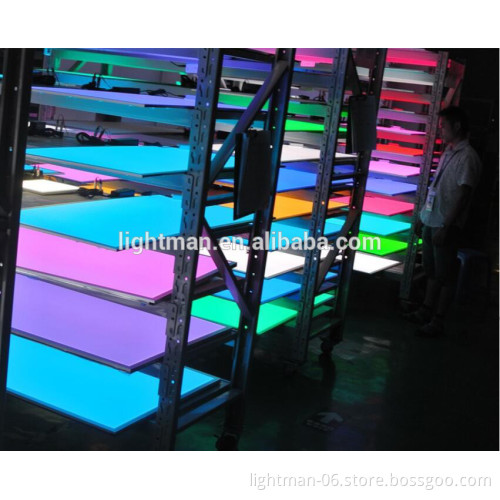 Decoration led lighting lamp 54w RGB led 1200x600 ceiling panel light